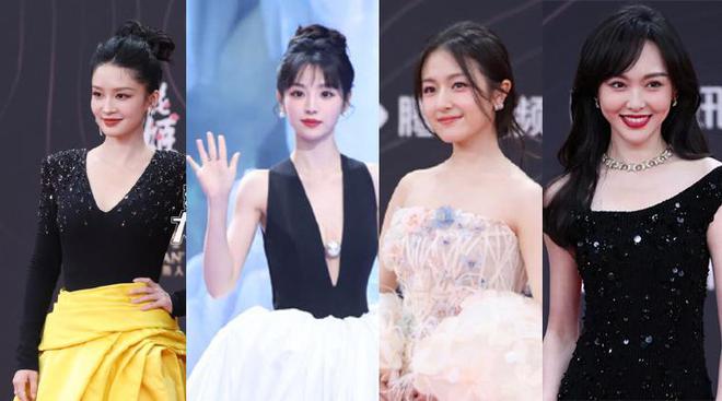 了赵丽颖疲惫张颂文不受风波影响！凯发平台星光大赏红毯生图：唐嫣胖(图7)
